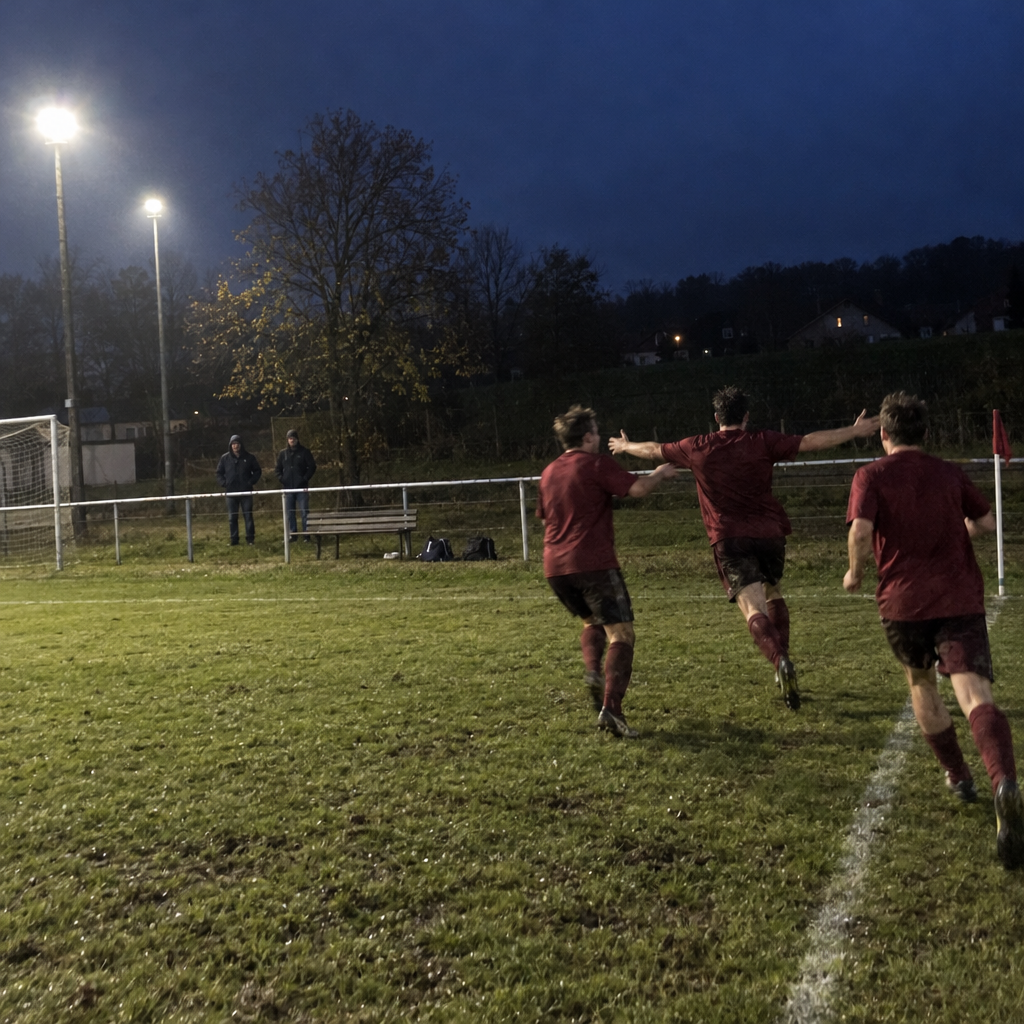 Torjubel in der Kreisliga – niemand filmt
